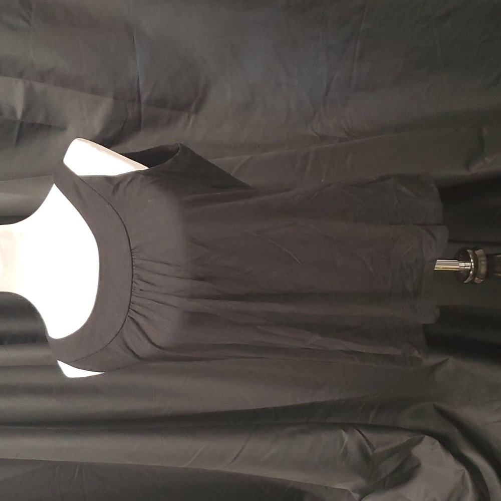 Josephine Chaus Swoop Neck Top SZ LG
